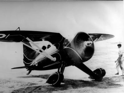 Hall Bulldog at unknown location, right front view (variant)